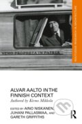 Kniha: Alvar Aalto in the Finnish Context (Kirmo Mikkola, Juhani Pallasmaa, Gareth Griffiths a Aino Niskanen). Routledge, 2025 Kniha: Alvar Aalto in the Finnish Context (Kirmo Mikkola, Juhani Pallasmaa, Gareth Griffiths a Aino Niskanen). Routledge, 2025