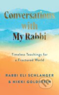 Kniha: Conversations with My Rabbi (Nikki Goldstein a Rabbi Eli Schlanger). HarperCollins, 2026 Kniha: Conversations with My Rabbi (Nikki Goldstein a Rabbi Eli Schlanger). HarperCollins, 2026