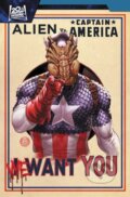 Kniha: Alien vs. Captain America (Frank Tieri). , 2026 Kniha: Alien vs. Captain America (Frank Tieri). , 2026