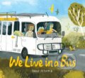 Kniha: We Live in a Bus (Dave Petzold). Beach Lane, 2026 Kniha: We Live in a Bus (Dave Petzold). Beach Lane, 2026