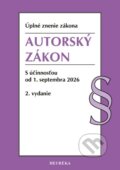 Kniha: Autorský zákon (Heuréka). Heuréka, 2026 Kniha: Autorský zákon (Heuréka). Heuréka, 2026