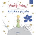 Malý princ – knížka s puzzle - Antoine de Saint-Exupéry, Pikola, 2018