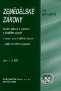 Kniha: Zemědělské zákony (Jiří Kocourek). Eurounion, 2007 Kniha: Zemědělské zákony (Jiří Kocourek). Eurounion, 2007