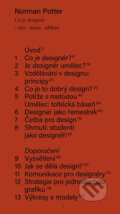 Kniha: Co je designér: věci, místa, sdělení (Norman Potter). UMPRUM, 2018 Kniha: Co je designér: věci, místa, sdělení (Norman Potter). UMPRUM, 2018