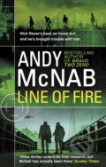 Kniha: Line of Fire (Andy McNab). Corgi Books, 2018 Kniha: Line of Fire (Andy McNab). Corgi Books, 2018