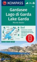 Gardasee / Lago di Garda / Lake Garda, Kompass, 2018