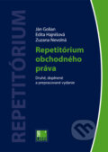 Kniha: Repetitórium obchodného práva (Edita Hajnišová a Ján Golian). IURIS LIBRI, 2018 Kniha: Repetitórium obchodného práva (Edita Hajnišová a Ján Golian). IURIS LIBRI, 2018