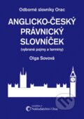 Kniha: Anglicko-český právnický slovníček (Olga Sovová). LexisNexis, 2008 Kniha: Anglicko-český právnický slovníček (Olga Sovová). LexisNexis, 2008