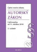 Kniha: Autorský zákon (Autorský kolektív). Heuréka, 2018 Kniha: Autorský zákon (Autorský kolektív). Heuréka, 2018