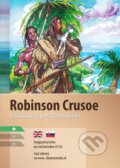 Kniha: Robinson Crusoe (Daniel Defoe a Eliška Jirásková). Lindeni, 2019 Kniha: Robinson Crusoe (Daniel Defoe a Eliška Jirásková). Lindeni, 2019