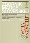 Kniha: Zborník Matice slovenskej (Viliam Marčok). Vydavateľstvo Matice slovenskej, 2010 Kniha: Zborník Matice slovenskej (Viliam Marčok). Vydavateľstvo Matice slovenskej, 2010
