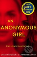 Kniha: An Anonymous Girl (Sarah Pekkanen a Greer Hendricks). MacMillan, 2019 Kniha: An Anonymous Girl (Sarah Pekkanen a Greer Hendricks). MacMillan, 2019