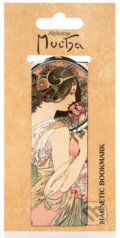 Magnetická záložka Alfons Mucha – Primrosa, 2017 Magnetická záložka Alfons Mucha – Primrosa, 2017