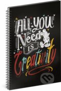 Spirálový blok Mickey – Creativity (Presco Group). Presco Group, 2016 Spirálový blok Mickey – Creativity (Presco Group). Presco Group, 2016