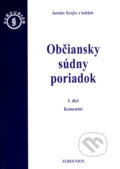 Kniha: Občiansky súdny poriadok I, II (komplet) (Jaroslav Krajčo a kolektiv). Eurounion, 2006 Kniha: Občiansky súdny poriadok I, II (komplet) (Jaroslav Krajčo a kolektiv). Eurounion, 2006