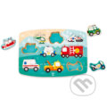 Puzzle: Vkladacie puzzle Záchranárske autá (Hape). Hape, 2019 Puzzle: Vkladacie puzzle Záchranárske autá (Hape). Hape, 2019