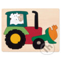 Puzzle: Vkladacie puzzle Traktor (Hape). Hape, 2019 Puzzle: Vkladacie puzzle Traktor (Hape). Hape, 2019