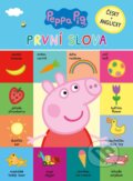 Kniha: Peppa Pig: První slova (Egmont ČR). Egmont ČR, 2019 Kniha: Peppa Pig: První slova (Egmont ČR). Egmont ČR, 2019