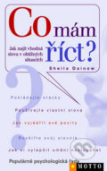 Kniha: Co mám říct? (Sheila Dainow). Motto, 2008 Kniha: Co mám říct? (Sheila Dainow). Motto, 2008