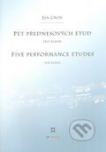 Kniha: Pět přednesových etud (Jan Cron). Montanex, 2008 Kniha: Pět přednesových etud (Jan Cron). Montanex, 2008