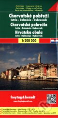 Chorvatské pobřeži 1:200 000 (freytag&berndt). freytag&berndt, 2018 Chorvatské pobřeži 1:200 000 (freytag&berndt). freytag&berndt, 2018