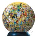 Puzzle: Puzzleball- Simpsonovci (Ravensburger). Ravensburger Puzzle: Puzzleball- Simpsonovci (Ravensburger). Ravensburger