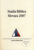 Kniha: Studia Biblica Slovaca 2007 (Blažej Štrba). Katolícke biblické dielo, 2008 Kniha: Studia Biblica Slovaca 2007 (Blažej Štrba). Katolícke biblické dielo, 2008