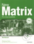 Kniha: New Matrix - Pre-Intermediate - Workbook (Kathy Gude a Michael Duckworth). Oxford University Press, 2007 Kniha: New Matrix - Pre-Intermediate - Workbook (Kathy Gude a Michael Duckworth). Oxford University Press, 2007