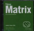 Audiokniha: New Matrix - Pre-Intermediate - Audio Class CDs (Jayne Wildman a Kathy Gude). Oxford University Press, 2007 Audiokniha: New Matrix - Pre-Intermediate - Audio Class CDs (Jayne Wildman a Kathy Gude). Oxford University Press, 2007