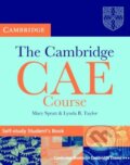 Kniha: The Cambridge CAE Course (Mary Spratt a Lynda B. Taylor). Cambridge University Press, 2000 Kniha: The Cambridge CAE Course (Mary Spratt a Lynda B. Taylor). Cambridge University Press, 2000