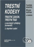 Kniha: Trestní kodexy 2.dopl.vyd. (František Novotný a Miroslav Růžička). Kniha: Trestní kodexy 2.dopl.vyd. (František Novotný a Miroslav Růžička).