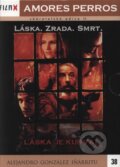 Film: Amores Perros - Láska je kurva Film-X (Alejandro González a Alejandro González Iñárritu) (DVD). Hollywood, 2000 Film: Amores Perros - Láska je kurva Film-X (Alejandro González a Alejandro González Iñárritu) (DVD). Hollywood, 2000