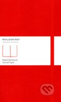 Moleskine - stredný linajkový zápisník (červený), Moleskine