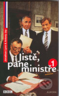 Kniha: Jistě, pane ministře 1 (Anthony Jay a Jonathan Lynn). Nakladatelství Aurora, 2008 Kniha: Jistě, pane ministře 1 (Anthony Jay a Jonathan Lynn). Nakladatelství Aurora, 2008