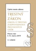 Kniha: Trestný zákon (Heuréka). Heuréka, 2019 Kniha: Trestný zákon (Heuréka). Heuréka, 2019