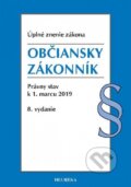 Kniha: Občiansky zákonník (Autorský kolektív). Heuréka, 2019 Kniha: Občiansky zákonník (Autorský kolektív). Heuréka, 2019