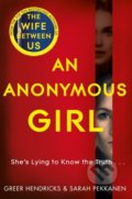 Kniha: An Anonymous Girl (Greer Hendricks a Sarah Pekkanen). MacMillan, 2019 Kniha: An Anonymous Girl (Greer Hendricks a Sarah Pekkanen). MacMillan, 2019