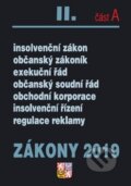 Zákony 2019 II. část A (Poradce s.r.o.). Poradce s.r.o., 2019 Zákony 2019 II. část A (Poradce s.r.o.). Poradce s.r.o., 2019