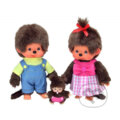 Mončiči rodinka 20cm (Monchhichi). Monchhichi, 2019 Mončiči rodinka 20cm (Monchhichi). Monchhichi, 2019