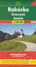 Rakúsko 1:500 000, freytag&berndt, 2012