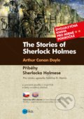 Kniha: Příběhy Sherlocka Holmese / The Stories of Sherlock Holmes (Arthur Conan Doyle a Sabrina D. Harris). Edika, 2019 Kniha: Příběhy Sherlocka Holmese / The Stories of Sherlock Holmes (Arthur Conan Doyle a Sabrina D. Harris). Edika, 2019