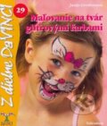 Kniha: Maľovanie na tvár glitrovými farbami (Janja Grossmann). Talentum, 2009 Kniha: Maľovanie na tvár glitrovými farbami (Janja Grossmann). Talentum, 2009