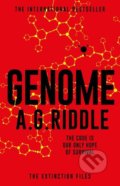 Kniha: Genome (A.G. Riddle). Head of Zeus, 2018 Kniha: Genome (A.G. Riddle). Head of Zeus, 2018