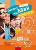 Kniha: Deutsch mit Max neu + interaktiv 2 PS 3v1 (Fraus). Fraus Kniha: Deutsch mit Max neu + interaktiv 2 PS 3v1 (Fraus). Fraus