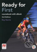 Kniha: Ready for First: Coursebook with eBook (Roy Norris). MacMillan, 2016 Kniha: Ready for First: Coursebook with eBook (Roy Norris). MacMillan, 2016