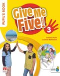 Kniha: Give Me Five! 3 - Pupil's Book (Joanne Ramsden). MacMillan, 2018 Kniha: Give Me Five! 3 - Pupil's Book (Joanne Ramsden). MacMillan, 2018