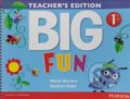 Kniha: Big Fun 1 - Teacher´s Edition (Barbara Hojel a Mario Herrera). Pearson, 2014 Kniha: Big Fun 1 - Teacher´s Edition (Barbara Hojel a Mario Herrera). Pearson, 2014