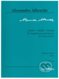 Kniha: Lieder - Dalok - Piesne (Alexander Albrecht). Práh, 2019 Kniha: Lieder - Dalok - Piesne (Alexander Albrecht). Práh, 2019
