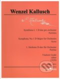 Kniha: Symfónia č. 1 D dur pre orchester (Wenzel Kallusch). Hudobné centrum, 2018 Kniha: Symfónia č. 1 D dur pre orchester (Wenzel Kallusch). Hudobné centrum, 2018