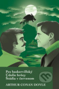 Kniha: Pes baskervillský / Údolie hrôzy / Štúdia v červenom (Arthur Conan Doyle), 2019 Kniha: Pes baskervillský / Údolie hrôzy / Štúdia v červenom (Arthur Conan Doyle), 2019